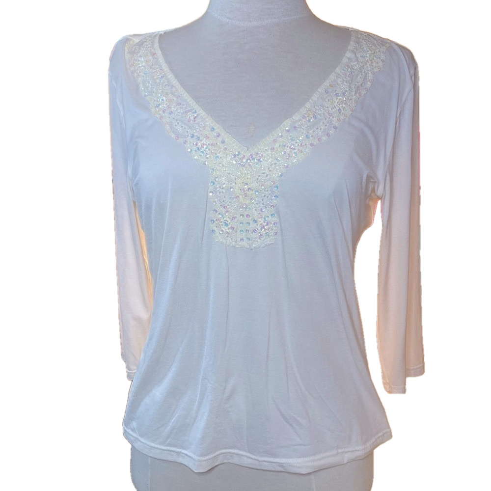 🌷 Lace Sequin Top🌷 - Picture 6 of 6